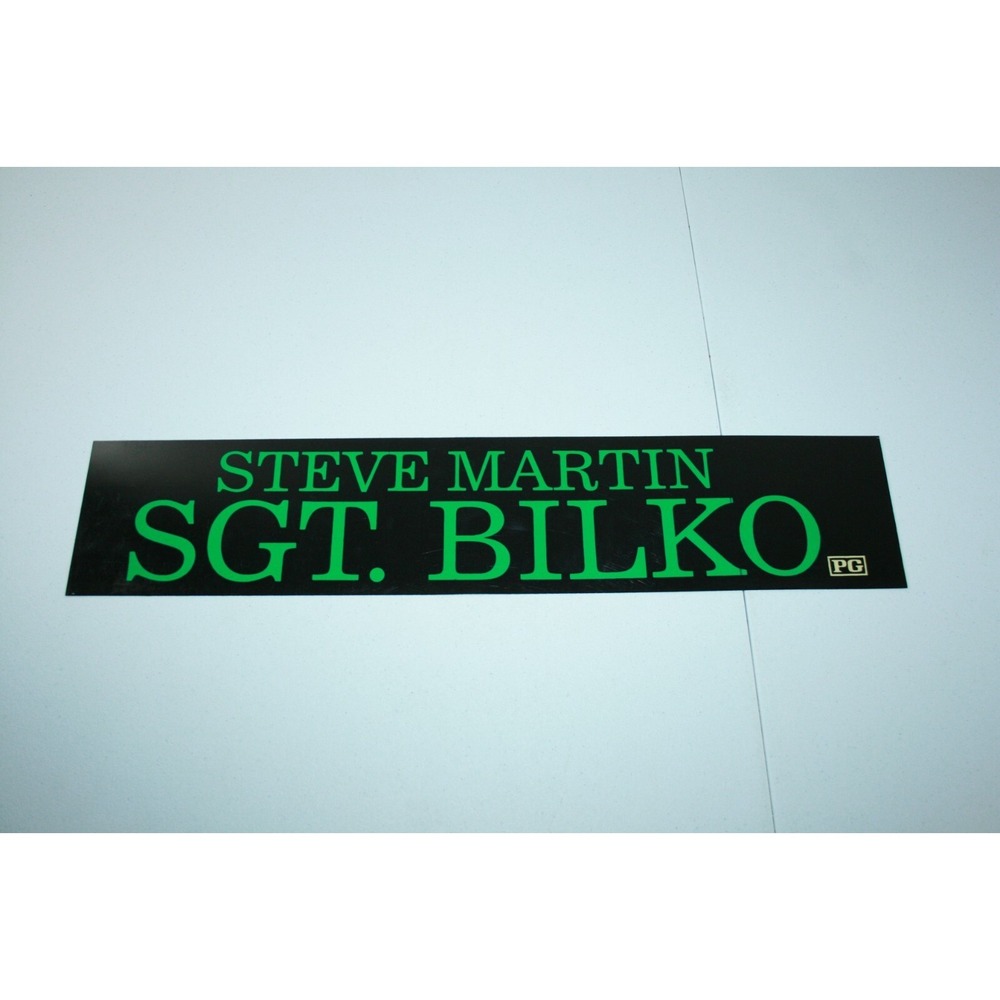 SGT. Bilko‎ Movie Theater Mylar Marquee Light Box Sign 5x25